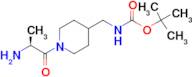 [1-((S)-2-Amino-propionyl)-piperidin-4-ylmethyl]-carbamic acid tert-butyl ester