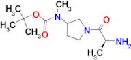 [1-((S)-2-Amino-propionyl)-pyrrolidin-3-yl]-methyl-carbamic acid tert-butyl ester