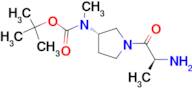 [(S)-1-((S)-2-Amino-propionyl)-pyrrolidin-3-yl]-methyl-carbamic acid tert-butyl ester