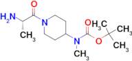 [1-((S)-2-Amino-propionyl)-piperidin-4-yl]-methyl-carbamic acid tert-butyl ester