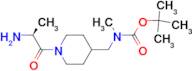 [1-((S)-2-Amino-propionyl)-piperidin-4-ylmethyl]-methyl-carbamic acid tert-butyl ester