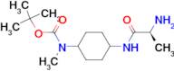 [4-((S)-2-Amino-propionylamino)-cyclohexyl]-methyl-carbamic acid tert-butyl ester