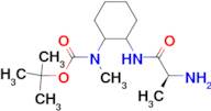 [2-((S)-2-Amino-propionylamino)-cyclohexyl]-methyl-carbamic acid tert-butyl ester