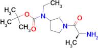 [1-((S)-2-Amino-propionyl)-pyrrolidin-3-yl]-ethyl-carbamic acid tert-butyl ester