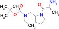 [1-((S)-2-Amino-propionyl)-pyrrolidin-2-ylmethyl]-ethyl-carbamic acid tert-butyl ester