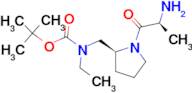 [(S)-1-((S)-2-Amino-propionyl)-pyrrolidin-2-ylmethyl]-ethyl-carbamic acid tert-butyl ester