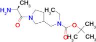 [1-((S)-2-Amino-propionyl)-pyrrolidin-3-ylmethyl]-ethyl-carbamic acid tert-butyl ester