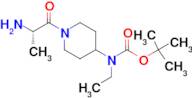 [1-((S)-2-Amino-propionyl)-piperidin-4-yl]-ethyl-carbamic acid tert-butyl ester