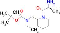 [1-((S)-2-Amino-propionyl)-piperidin-2-ylmethyl]-ethyl-carbamic acid tert-butyl ester