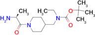 [1-((S)-2-Amino-propionyl)-piperidin-4-ylmethyl]-ethyl-carbamic acid tert-butyl ester