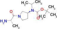 [(S)-1-((S)-2-Amino-propionyl)-pyrrolidin-3-yl]-isopropyl-carbamic acid tert-butyl ester