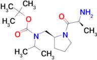 [(S)-1-((S)-2-Amino-propionyl)-pyrrolidin-2-ylmethyl]-isopropyl-carbamic acid tert-butyl ester