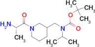 [1-((S)-2-Amino-propionyl)-piperidin-3-ylmethyl]-isopropyl-carbamic acid tert-butyl ester