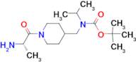 [1-((S)-2-Amino-propionyl)-piperidin-4-ylmethyl]-isopropyl-carbamic acid tert-butyl ester