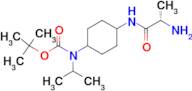 [4-((S)-2-Amino-propionylamino)-cyclohexyl]-isopropyl-carbamic acid tert-butyl ester