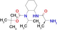 [2-((S)-2-Amino-propionylamino)-cyclohexyl]-isopropyl-carbamic acid tert-butyl ester