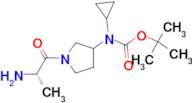 [1-((S)-2-Amino-propionyl)-pyrrolidin-3-yl]-cyclopropyl-carbamic acid tert-butyl ester