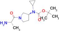 [(S)-1-((S)-2-Amino-propionyl)-pyrrolidin-3-yl]-cyclopropyl-carbamic acid tert-butyl ester