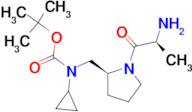 [(S)-1-((S)-2-Amino-propionyl)-pyrrolidin-2-ylmethyl]-cyclopropyl-carbamic acid tert-butyl ester