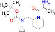 [1-((S)-2-Amino-propionyl)-piperidin-2-ylmethyl]-cyclopropyl-carbamic acid tert-butyl ester