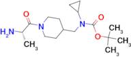 [1-((S)-2-Amino-propionyl)-piperidin-4-ylmethyl]-cyclopropyl-carbamic acid tert-butyl ester