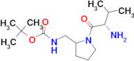 [1-((S)-2-Amino-3-methyl-butyryl)-pyrrolidin-2-ylmethyl]-carbamic acid tert-butyl ester