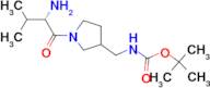 [1-((S)-2-Amino-3-methyl-butyryl)-pyrrolidin-3-ylmethyl]-carbamic acid tert-butyl ester