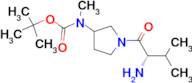 [1-((S)-2-Amino-3-methyl-butyryl)-pyrrolidin-3-yl]-methyl-carbamic acid tert-butyl ester