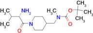 [1-((S)-2-Amino-3-methyl-butyryl)-piperidin-4-ylmethyl]-methyl-carbamic acid tert-butyl ester