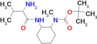 [2-((S)-2-Amino-3-methyl-butyrylamino)-cyclohexyl]-methyl-carbamic acid tert-butyl ester