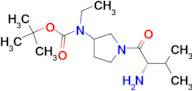 [1-((S)-2-Amino-3-methyl-butyryl)-pyrrolidin-3-yl]-ethyl-carbamic acid tert-butyl ester