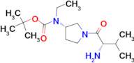 [(S)-1-((S)-2-Amino-3-methyl-butyryl)-pyrrolidin-3-yl]-ethyl-carbamic acid tert-butyl ester