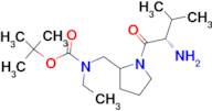 [1-((S)-2-Amino-3-methyl-butyryl)-pyrrolidin-2-ylmethyl]-ethyl-carbamic acid tert-butyl ester