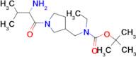 [1-((S)-2-Amino-3-methyl-butyryl)-pyrrolidin-3-ylmethyl]-ethyl-carbamic acid tert-butyl ester