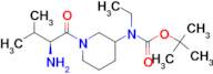 [1-((S)-2-Amino-3-methyl-butyryl)-piperidin-3-yl]-ethyl-carbamic acid tert-butyl ester