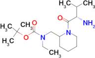 [1-((S)-2-Amino-3-methyl-butyryl)-piperidin-2-ylmethyl]-ethyl-carbamic acid tert-butyl ester