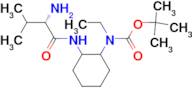 [2-((S)-2-Amino-3-methyl-butyrylamino)-cyclohexyl]-ethyl-carbamic acid tert-butyl ester