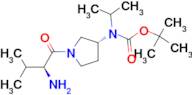 [(R)-1-((S)-2-Amino-3-methyl-butyryl)-pyrrolidin-3-yl]-isopropyl-carbamic acid tert-butyl ester