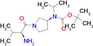 [(S)-1-((S)-2-Amino-3-methyl-butyryl)-pyrrolidin-3-yl]-isopropyl-carbamic acid tert-butyl ester