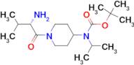 [1-((S)-2-Amino-3-methyl-butyryl)-piperidin-4-yl]-isopropyl-carbamic acid tert-butyl ester