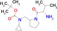 [1-((S)-2-Amino-3-methyl-butyryl)-pyrrolidin-2-ylmethyl]-cyclopropyl-carbamic acid tert-butyl ester