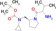 [(S)-1-((S)-2-Amino-3-methyl-butyryl)-pyrrolidin-2-ylmethyl]-cyclopropyl-carbamic acid tert-butyl …