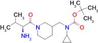 [1-((S)-2-Amino-3-methyl-butyryl)-piperidin-3-ylmethyl]-cyclopropyl-carbamic acid tert-butyl ester