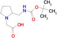 [2-(tert-Butoxycarbonylamino-methyl)-pyrrolidin-1-yl]-acetic acid