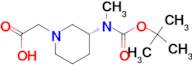 [(R)-3-(tert-Butoxycarbonyl-methyl-amino)-piperidin-1-yl]-acetic acid