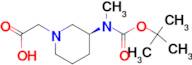 [(S)-3-(tert-Butoxycarbonyl-methyl-amino)-piperidin-1-yl]-acetic acid