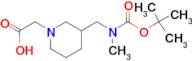 {3-[(tert-Butoxycarbonyl-methyl-amino)-methyl]-piperidin-1-yl}-acetic acid