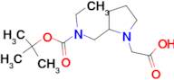 {2-[(tert-Butoxycarbonyl-ethyl-amino)-methyl]-pyrrolidin-1-yl}-acetic acid