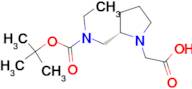 {(S)-2-[(tert-Butoxycarbonyl-ethyl-amino)-methyl]-pyrrolidin-1-yl}-acetic acid