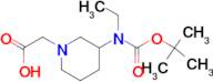 [3-(tert-Butoxycarbonyl-ethyl-amino)-piperidin-1-yl]-acetic acid